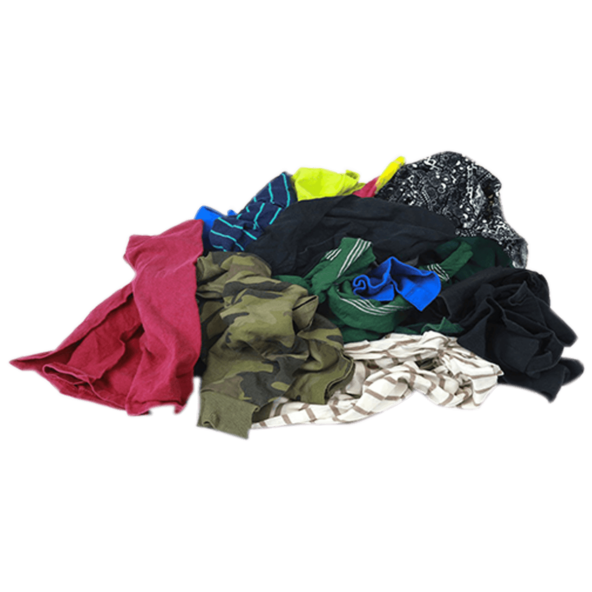 Color Cotton Wiping Rags